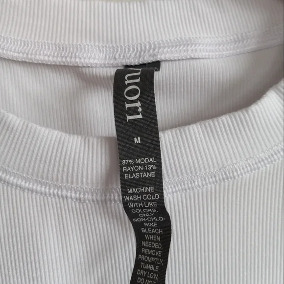 Vuori Pose Fitted Tee White M - Picture 8 of 14